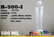 Botol jamu 500 ml / Botol plastik 500 ml / 50 Pcs