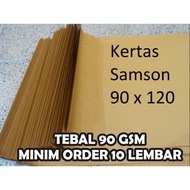 SAMSON KRAFT PAPER 90 GSM SIZE 90 X 120 GIFT PAPER/ PACKING PAPER/