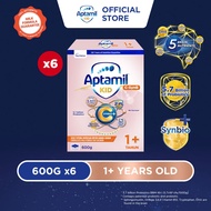 Aptamil KID C-SynB Growing Up Formula 1+ Years (600g x 6) (Susu, Milk Powder, 奶粉)