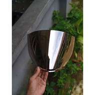 Visor flat iridium silver jpx nova x helmet visor jpx nova x - iridium