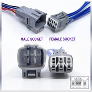 6 Pin Distributor Socket AE101 AE111 Corolla Camry Toyota Kereta Soket Wire Wiring Harness Connector