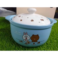 SS1280 可爱LINE FRIENDS砂锅 (3.3L)Cute LINE FRIENDS Casserole (3.3L)