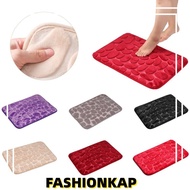 IFASHIONKA 40*60cm Bathroom Carpet Feet Pad Pebbles Floor Bathtub Doormat