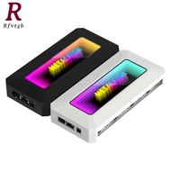 ARGB Fan HUB with 4Pin PWM for Computer Cooling SYNC CPU Radiator 5V 3Pin LED Light Strip Remote Con