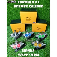 CALIPER FORMULA 8.1 WITH BRAKE PAD INSTALLED FOR HONDA WAVE / XRM