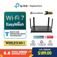 TP-Link Wi-Fi 7 Router 9.3Gbps Tri-Band Coverage EasyMesh MLO 2.5G Port Archer BE230/BE400/BE450/BE5