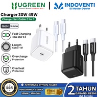 UGREEN GaN N Charger Set PD Type C Fast Charging 30W 40W 45W For iphone 17 Series
