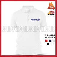 Allianz Insurance / Company Corporate / Embroidery / Uniform / Seragam / Event Baju Polo T Shirt Shi