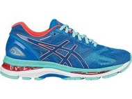 棒球世界 全新【asics 亞瑟士】GEL-NIMBUS 19 女寬楦緩衝跑鞋(T751N-4306)特價