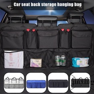 Car Backseat Trunk Organizer Backseat Storage for Car Truck SUV Van Organizers Back Seat Mesh Pockets