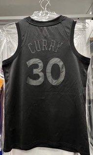 全刺繡 Stephen Curry #30 Black Nike Jersey Warriors 勇士 初代全黑 MVP Edition