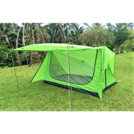 Qura Quat 1P Lightweight Shelter Tent PU3000 By Bushcraft Malaya
