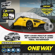 MARCH 3-Layer Car Body Cover Aluminum Film ONEWAY Thick Waterproof