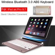 New fashion rotating shaft bluetooth keyboard case for iPad pro9.7 iPad air 2 insert keyboard cover