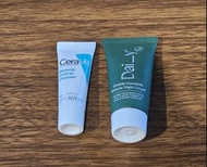 🇦🇺 AU CeraVe Blemish Cleanser潔面乳 5ml + Dai_y Double Ceramide Miracle Night Cream晚霜 15ml Travel Set旅行