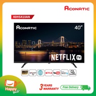 Aconatic LED Netflix TV Smart TV HD (Netflix v5.3) สมาร์ท ทีวี ขนาด 40 นิ้ว รุ่น 40HS410AN (รับประกั