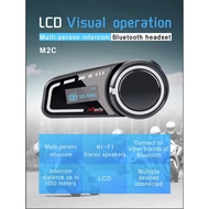 BLUETOOTH INTERCOM HELMET MAXTO M2 M2C RADIO FM 6 RIDER NOT SENA PACKTALK CARDO PARANI FREEDCONN EJE