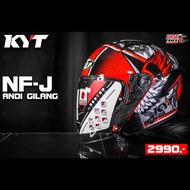 kYT HELMET หมวกกันน็อคครึ่งใบ รุ่น NFJ ATTITUDE MATT RED S