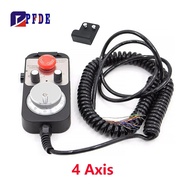 Pulse Generator Support CNC System 5-24V 10KHZ 4 Axis 6 Axis Electronic Handwheel Pendant Pulse With