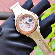 Top Seller Shock Risist ORIGINAL Baby G BGA-225CP Steel Back Led Light Womens Watch Complete Package