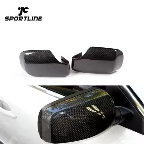 Carbon Fiber Car Side View Mirror Cover for BMW E60 E61 E63