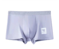 Siluno Celana Dalam Boxer Pria Ice Silk Good Fashion Men Underware L-4XL