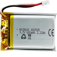 3.7 V 600 mAh 602535 Battery Replacement for Logitech MX Master 2 MX Master 3 MX Master 2s MX Anywhe