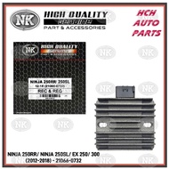 RECTIFIER & REGULATOR - KAWASAKI - NINJA 250RR (FROM 2012)/ NINJA 250SL/ EX 250/ EX 300 (2012-2018) 