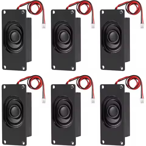 Speakers 6Pcs Speakers 3W 8Ohm Mini Speaker 8ohm 3w Loundspeaker Micro Speaker with JST-PH2.0 Interf