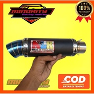 NLK RedLeo Carbon Tip Exhaust Silencer only Pnp Jupiter Mx 135 150 King Satria Fu New Old Lama