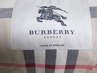 Burberry London 經典款男性駝色風衣52號"Made in England"