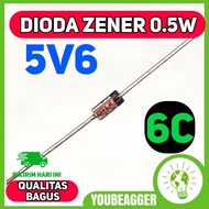 Zener Diode 5v6 1/2w