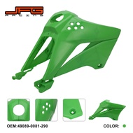 ฝาครอบถังน้ำมันแข่งรถ JFG สำหรับ KAWASAKI KLX110 KLX110L อุปกรณ์เสริมมอเตอร์ไซค์