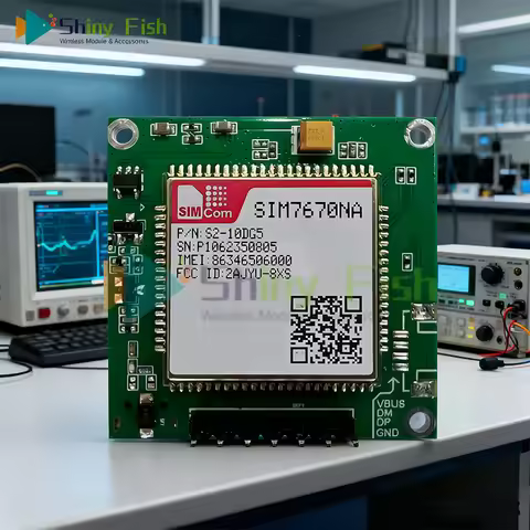 SIMCOM SIM7670NA-MNGV DD-MCore-SIM7670NA Support GPS LTE CAT1+4G+GPS Core Board With 4G FPC GPS Ante