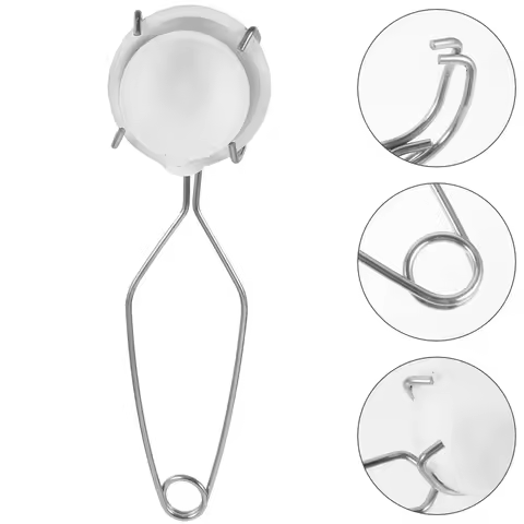 1 Set Of Gold Melting Kit Crucible Tong Melting Crucibles Bowl Crucible Tong For Melting Furnace Dis