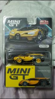 MINI GT 317 chase Bugatti Vision Gran Turismo Yellow