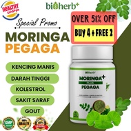 [ORIGIN] Moringa Plus Pegaga Bioherb Vege Capsules Health Benefits 100% Natural Halal
