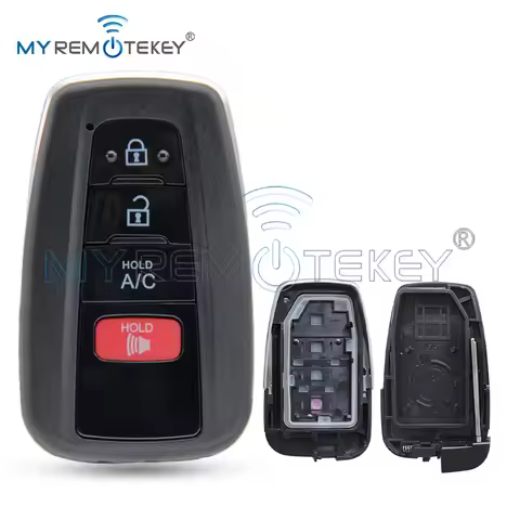 REMTEKEY FCC HYQ14FBE / PN 89904-47460 Smart key shell 4 Button for 2017-2021 Toyota Prius Prime