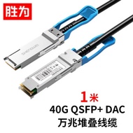She Shengwei Megalight Module High-Speed Cable QSFP+DAC Stacking Cable 40G QSFP DAC Copper Cable 40G
