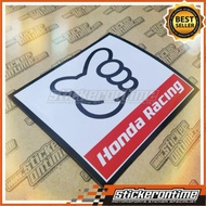 Sticker Honda Racing ek eg ef crz brv jazz fit civic accord vtec ivtec turbo RS