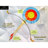 YUSUF Junior Archery Set for Kids Basic Package Memanah Anak Panah Busur Tradisional