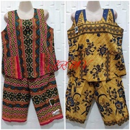 Terno Short with Side Pocket 100% Original Batik (M-L-XL) - Batik Square Pants Terno, Bohemian Sexy 