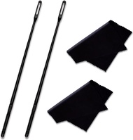 Flute Cleaning Kit Flute Cleaning Rod with 4pcs Flute Cleaning Cloth Flute Cleaning Swabs Flute Poli