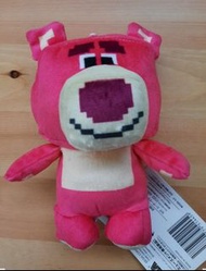 Minecraft Sega 勞蘇 反斗奇兵 toys story Lotso Disney 公仔 景品 全新有牌 約18cm 冒險樂園 Namco