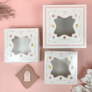 Paperycut Cake Box Cookies Jar Hampers Gift Aesthetic 20 x 20 x 7/ 22 x 22 x 8 / 22 x 22 x 6 / 22 x 