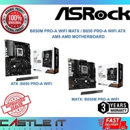 Asrock B850M PRO-A WIFI MATX / B850 PRO-A WIFI ATX AM5 AMD Motherboard Ryzen 7000 8000 9000 Series