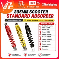 Universal ABSORBER ABSOBER 305MM Monoshock Absorber Yamaha EGO EGOS EGOLC Solariz Avantiz Beat Icon