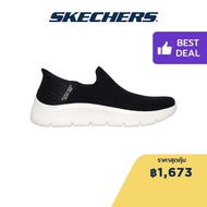 Skechers สเก็ตเชอร์ส รองเท้าผู้หญิง Women Slip-ins GOwalk Flex Sunset View Walking Shoes - 124820-BK