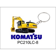 komatsu excavator 2D KEYCHAIN pc300 pc60