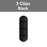 Silicone Cable Organizer Clip Table USB Cable Holder Charger Winder Desktop Tidy Management Wires Ta